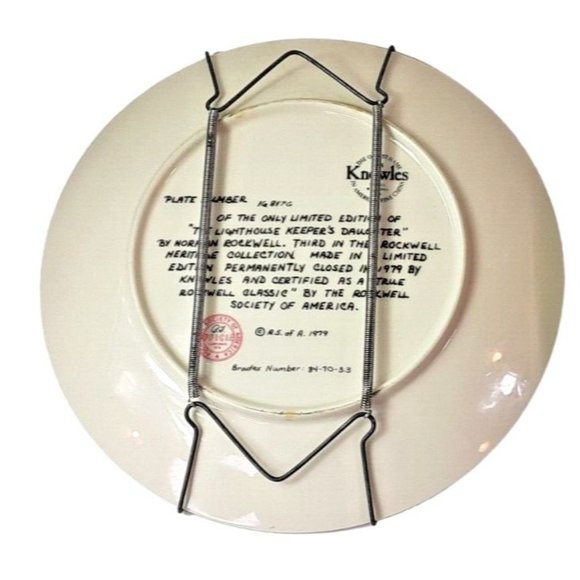 Vintage Knowles Norman Rockwell Plates Set of 3 Heritage Collection Decorative - Picture 6 of 8